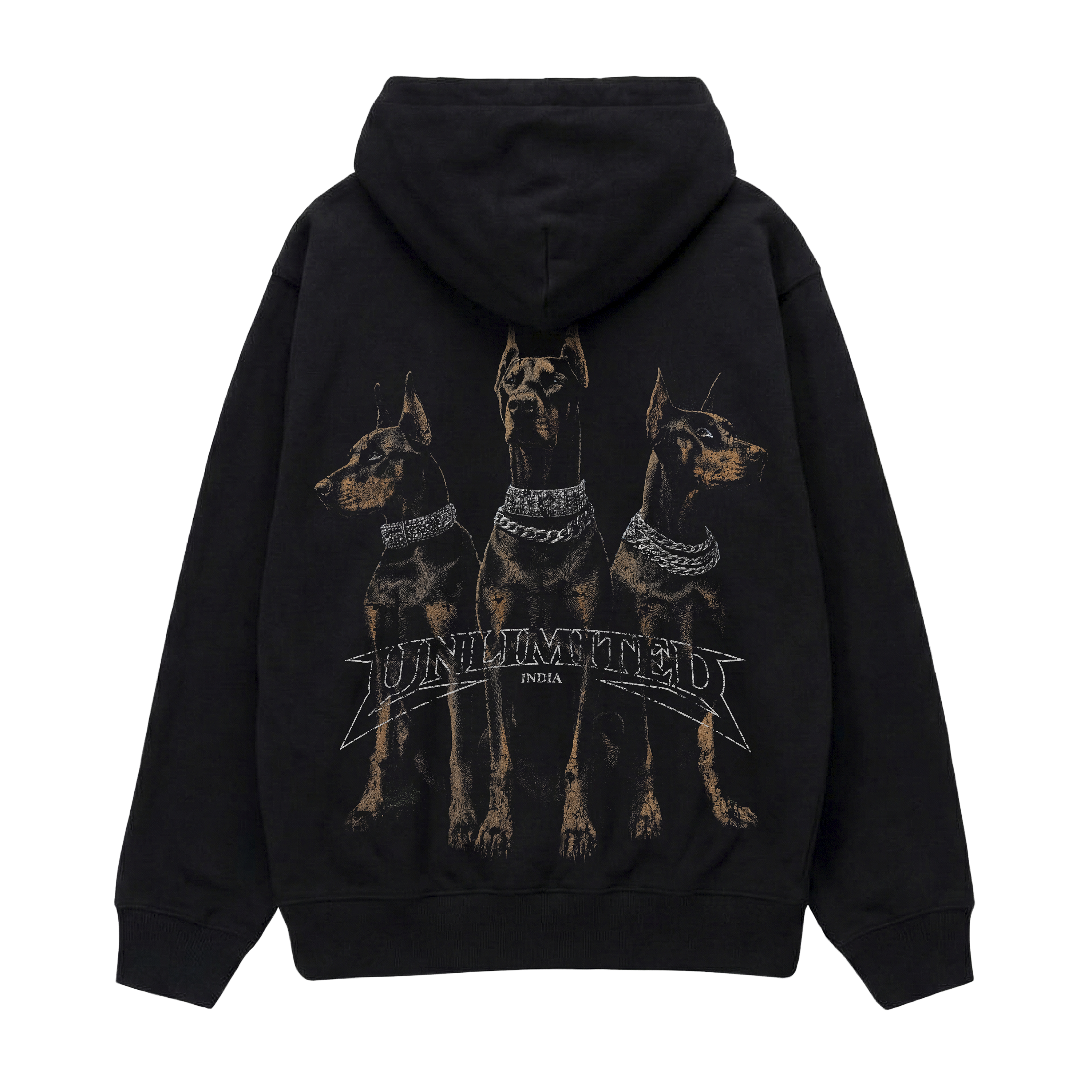 Black Oversized Unisex Hoodie | Heavy GSM premium Fabric