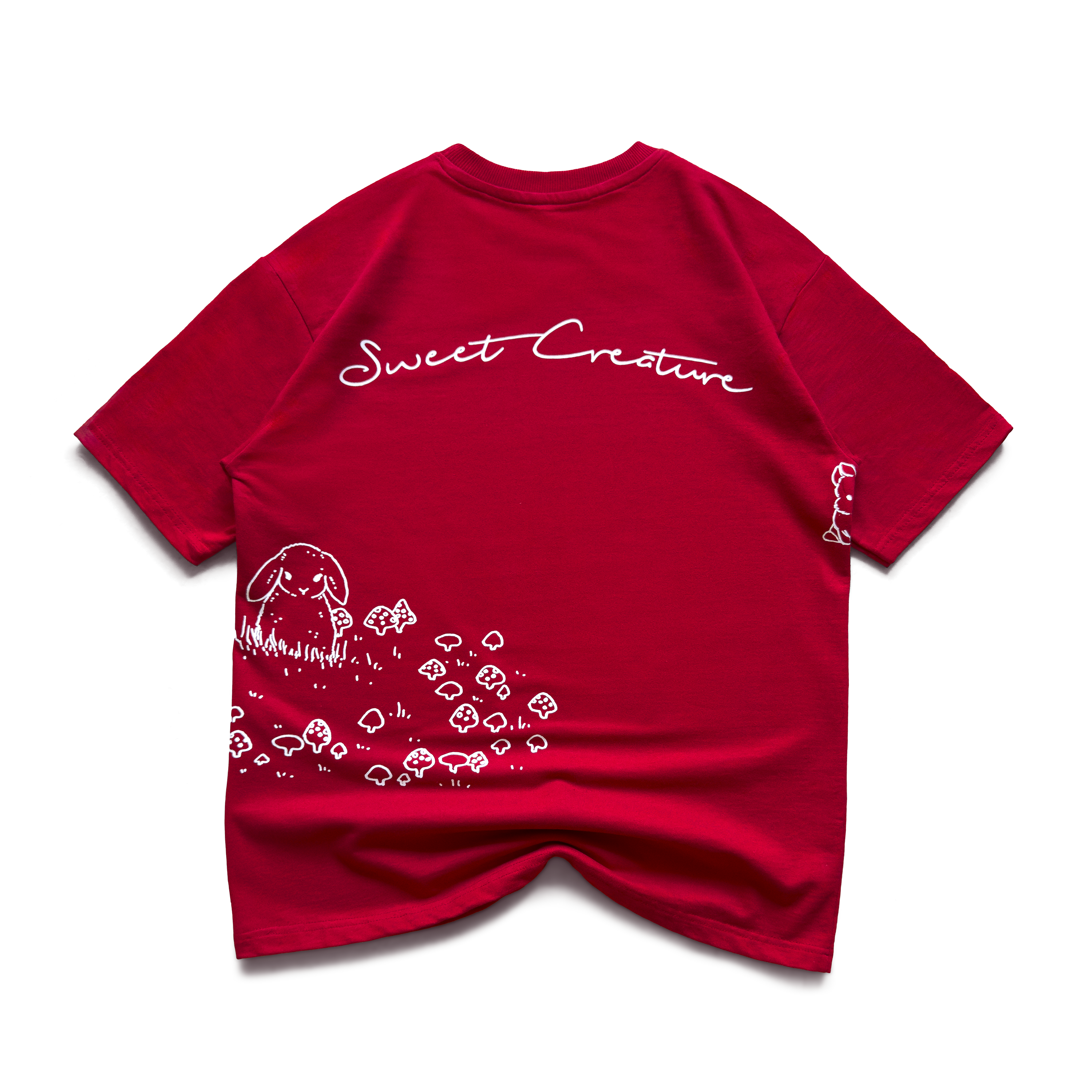 Red Oversized T-Shirt | Unisex | Sweet Creature